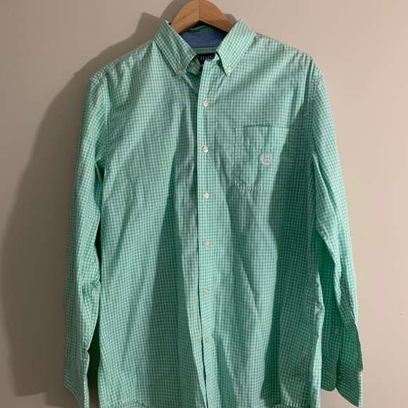 Chaps Other - Chaps men’s button down dress shirt size medium EUC